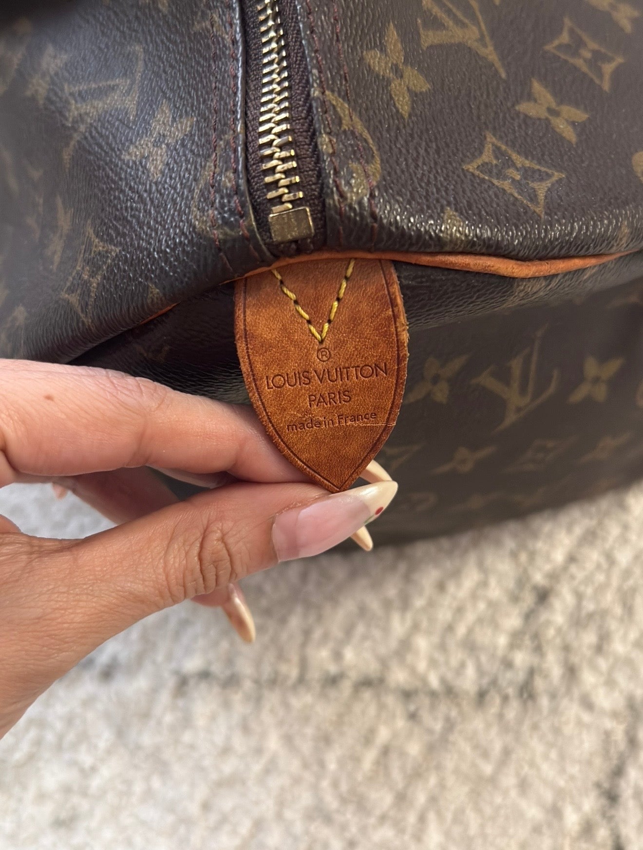 Louis Vuitton Monogram Speedy 35