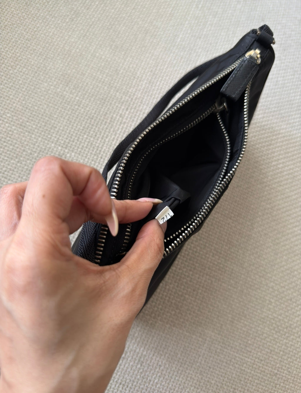 Prada Re-Edition Nylon Mini Shoulder Bag – Black