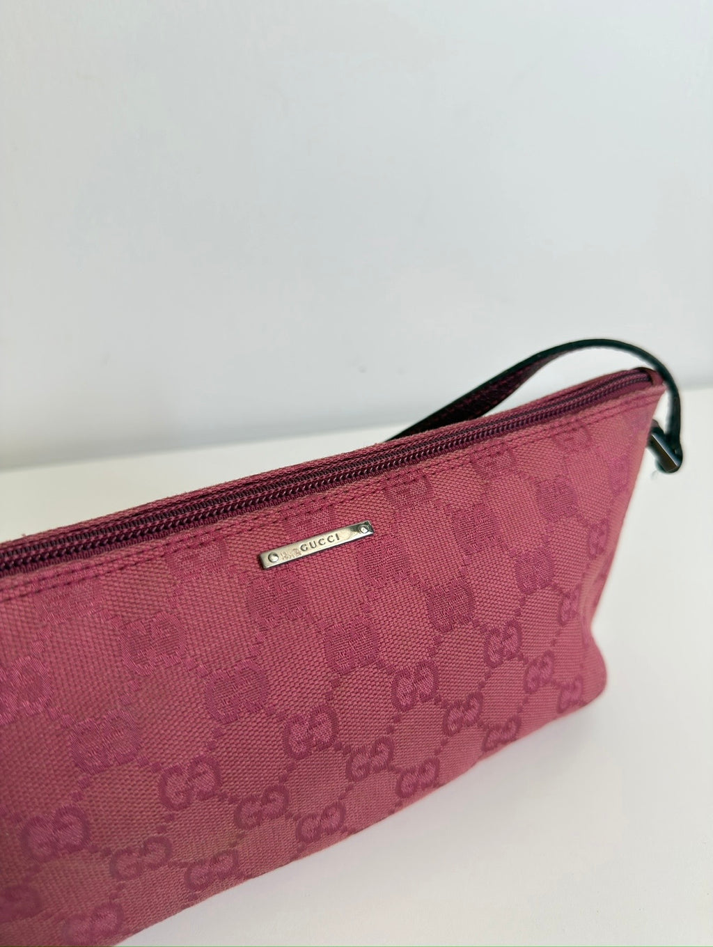 Gucci GG Canvas Boat Bag – Raspberry Pink