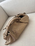 Loewe Napa Leather Handbag – Bronze/Champagne Gold