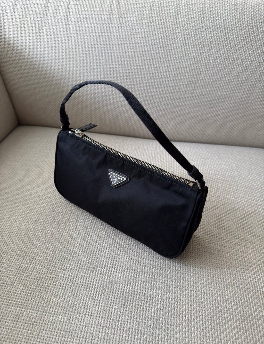 Prada Re-Edition Nylon Mini Shoulder Bag – Black