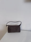 Fendi Zucchino Mini Pochette Shoulder Bag – Brown FF Canvas